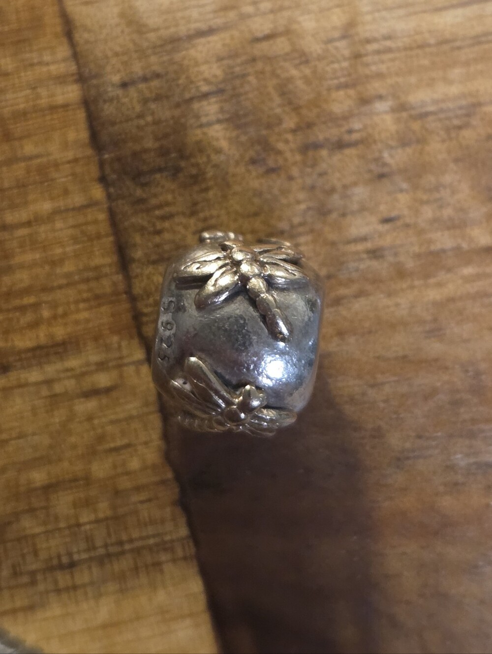Pandora Golden Dragonfly Charm